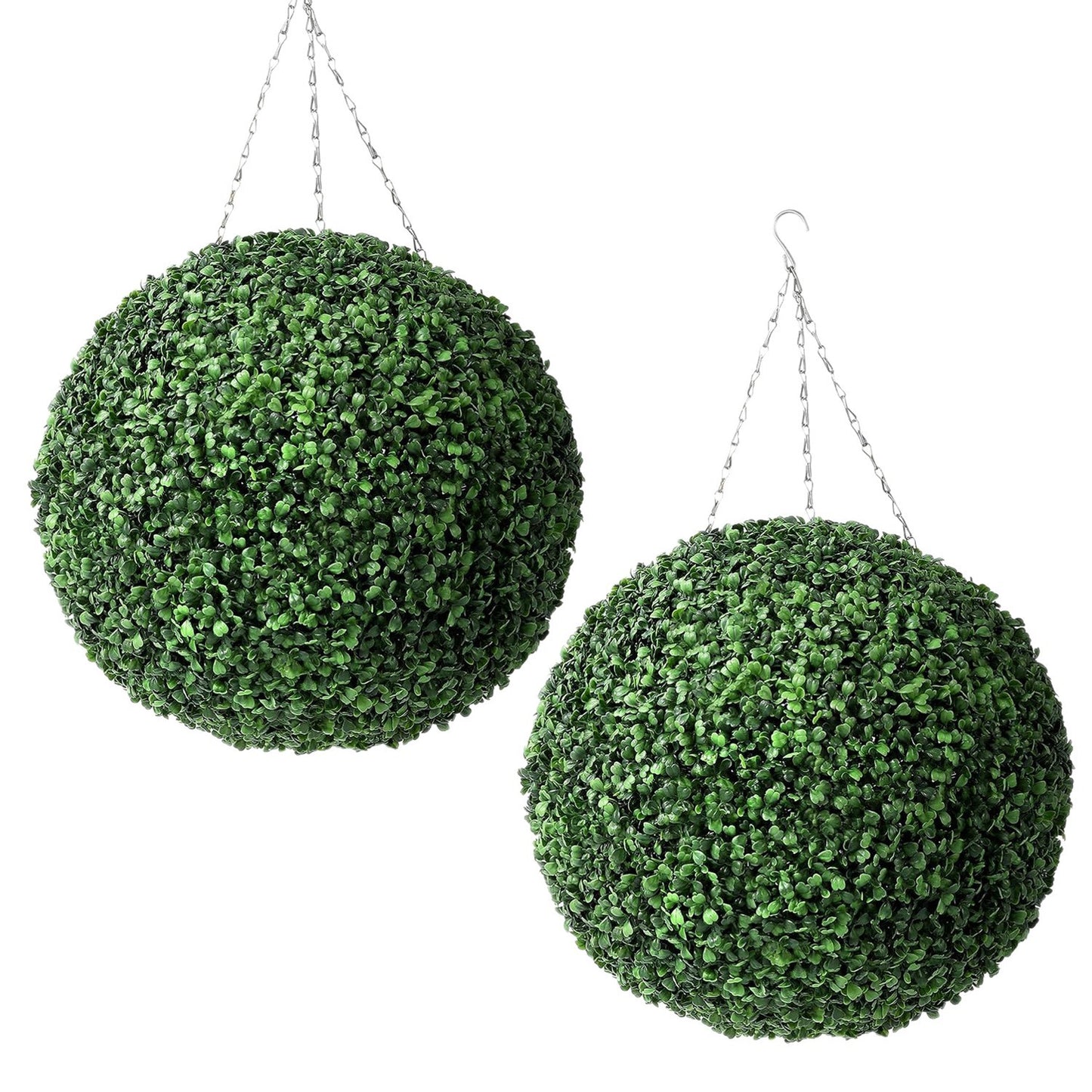 LED Illuminated Artificial Hanging Grass Ball