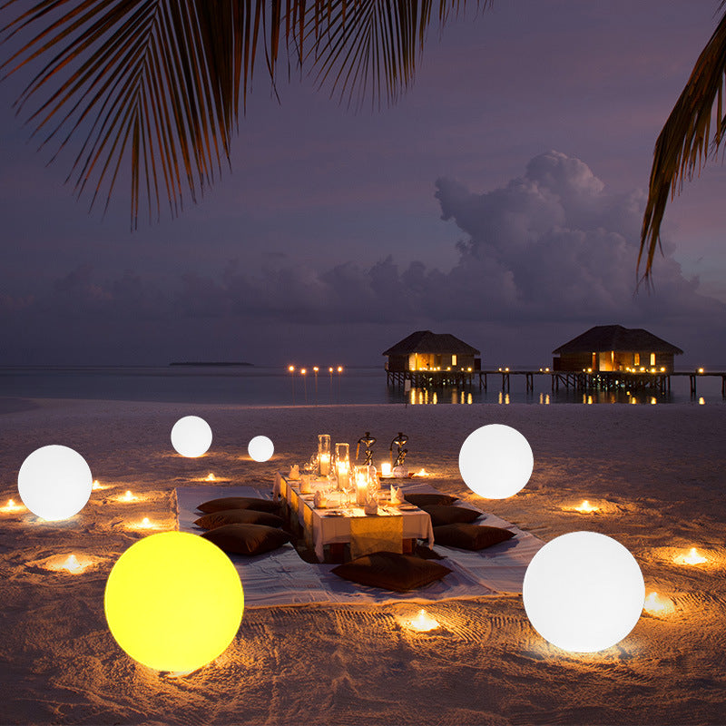 LED Illuminated Ball Garden Lights