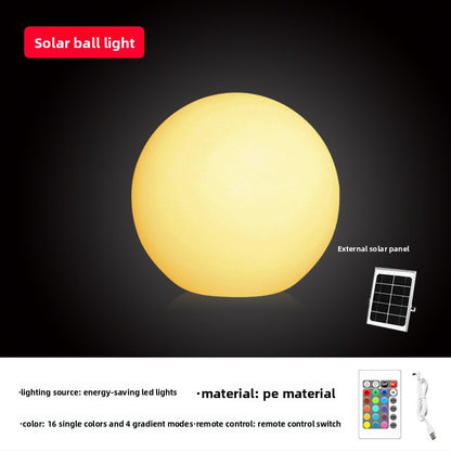 LED Illuminated Ball Garden Lights