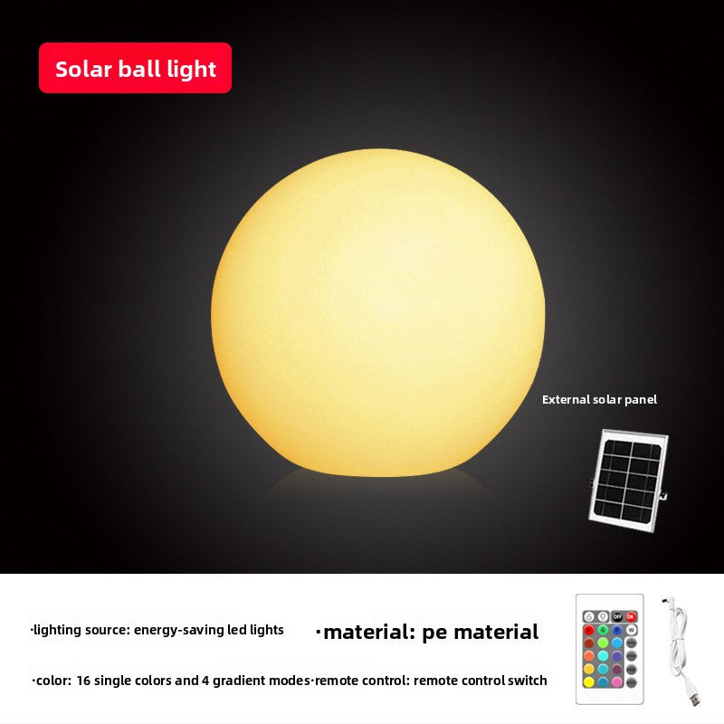 LED Illuminated Ball Garden Lights
