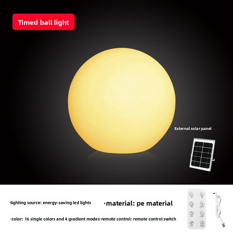 LED Illuminated Ball Garden Lights