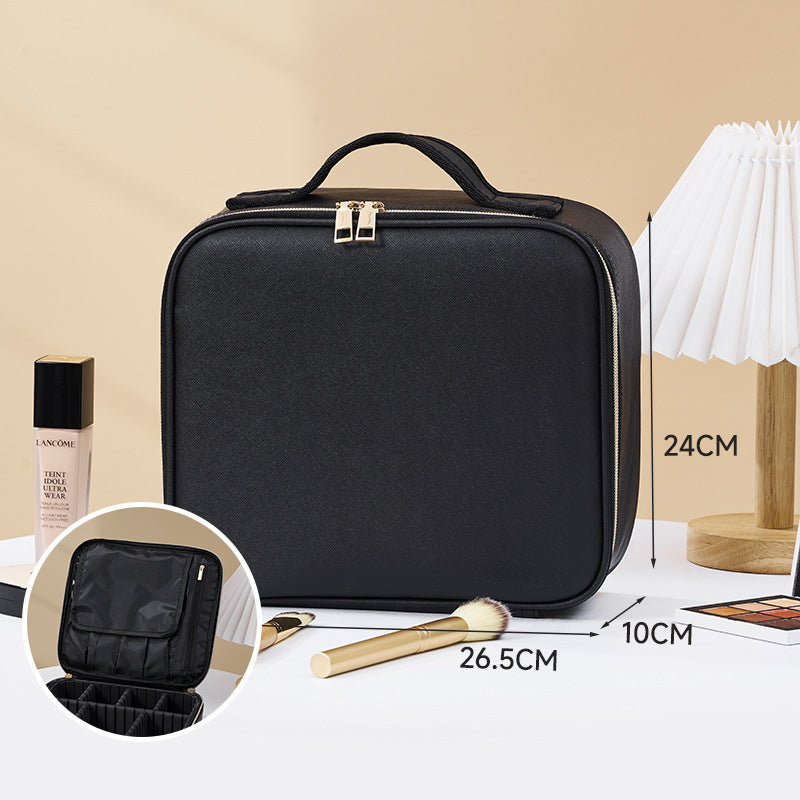 LED Illuminated Makeup Case with Mirror