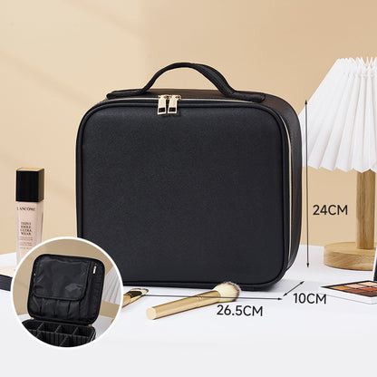LED Illuminated Makeup Case with Mirror