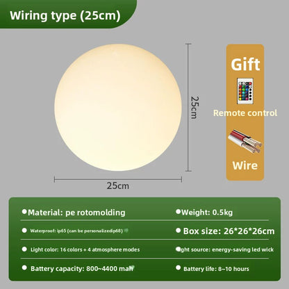 LED Illuminated Sphere Decorative Light