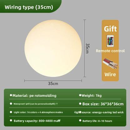 LED Illuminated Sphere Decorative Light
