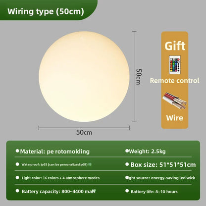 LED Illuminated Sphere Decorative Light