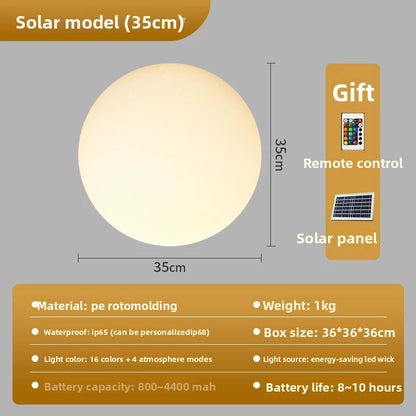 LED Illuminated Sphere Decorative Light