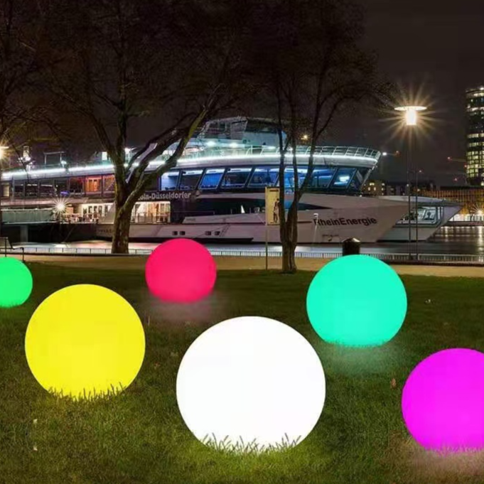 LED Illuminated Sphere Decorative Light