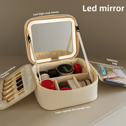 LED Illuminated Travel Cosmetic Bag