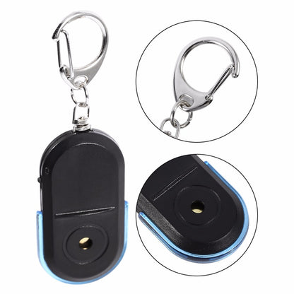 LED Key Finder Whistle Locator Anti-Loss Alarm