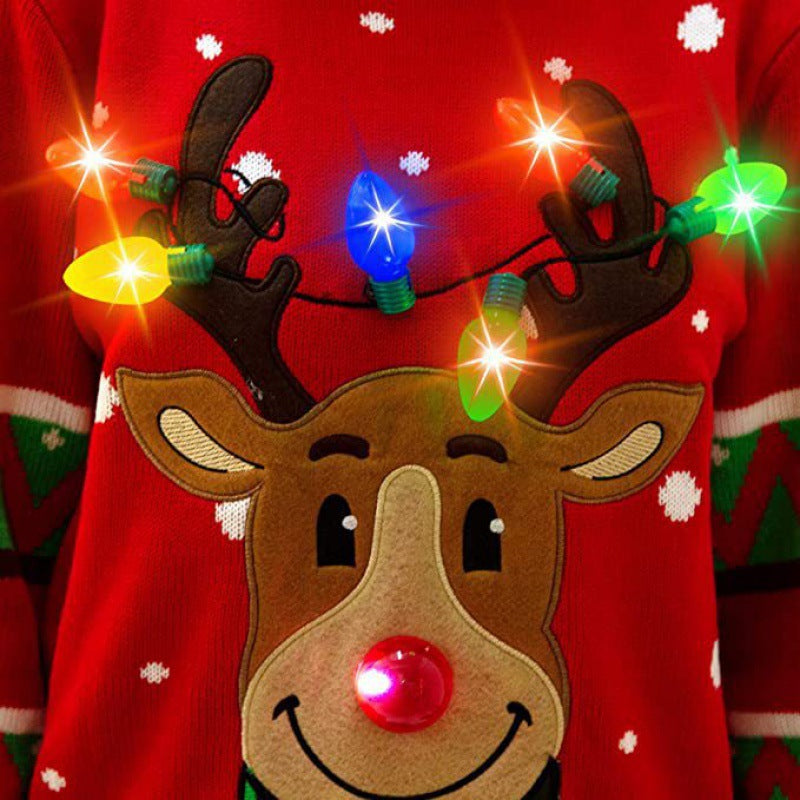 LED knit sweater