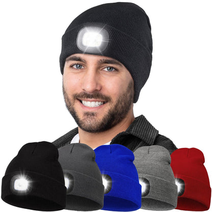 LED knitted cap