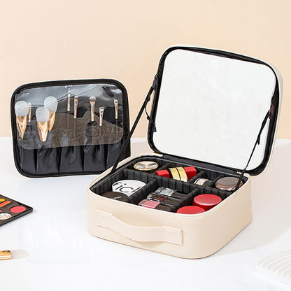 LED Large-Capacity Makeup Bag