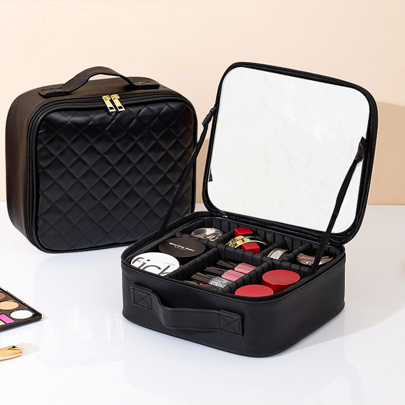LED Large-Capacity Makeup Bag