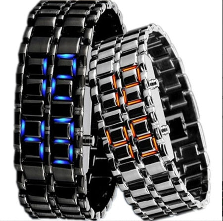 LED Lava Digital Watch
