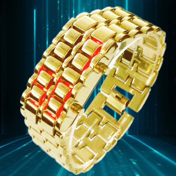 LED Lava Digital Watch