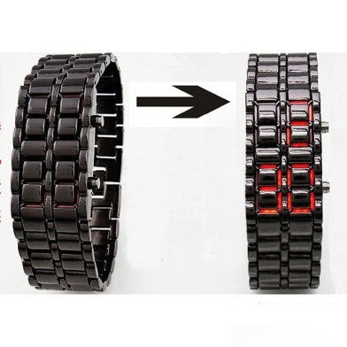LED Lava Digital Watch