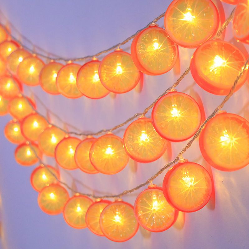 LED Lemon Slice String Lights for Decoration