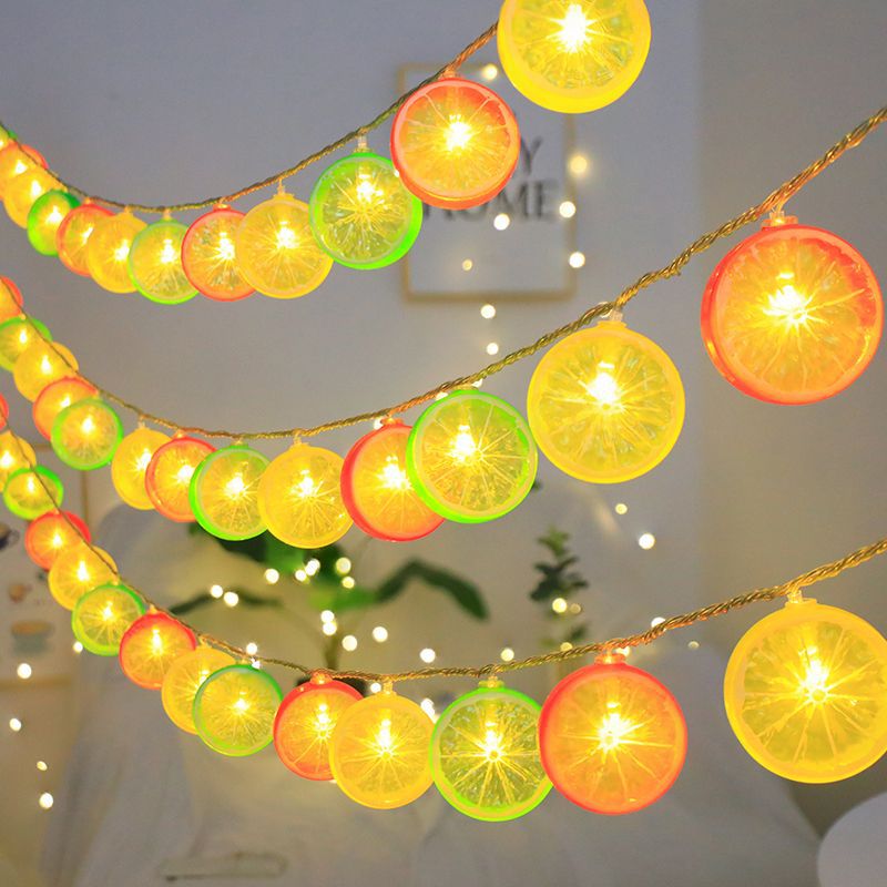 LED Lemon Slice String Lights for Decoration