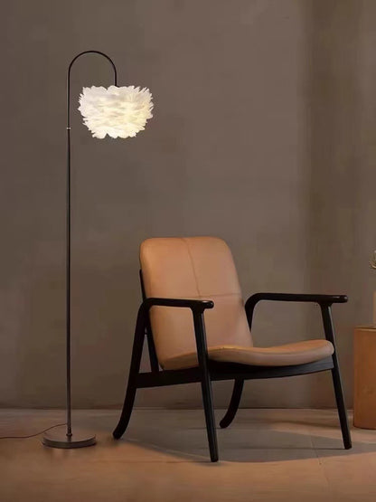 LED Light Feather Floor Lamp