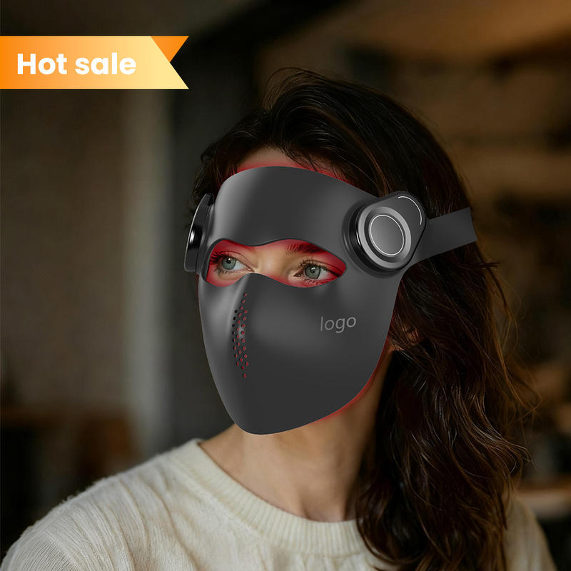 LED Light Therapy Facial Mask with Voice Remote