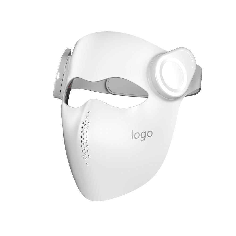 LED Light Therapy Facial Mask with Voice Remote