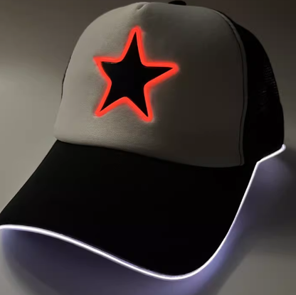 LED Light Up Baseball Cap