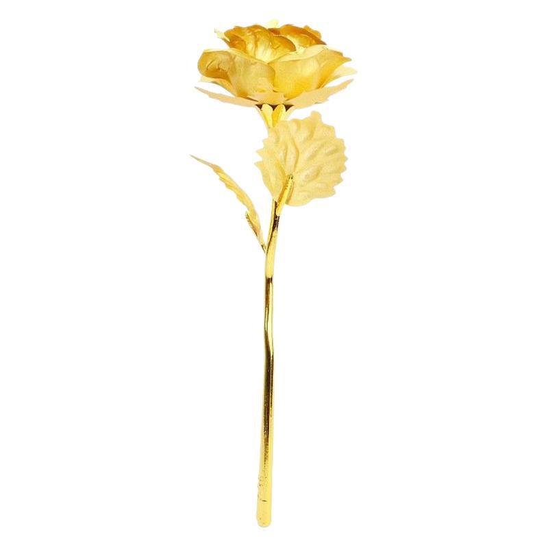 LED Light Up Gold Foil Rose Gift Set