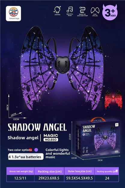LED Light Up Moving Wings Toy