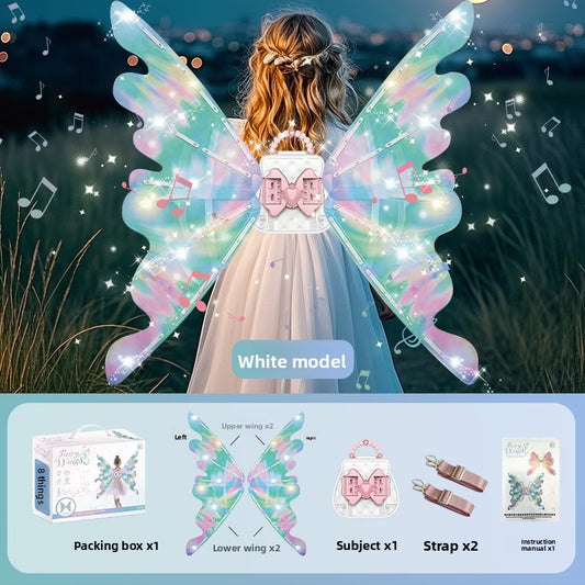 LED Light Up Moving Wings Toy