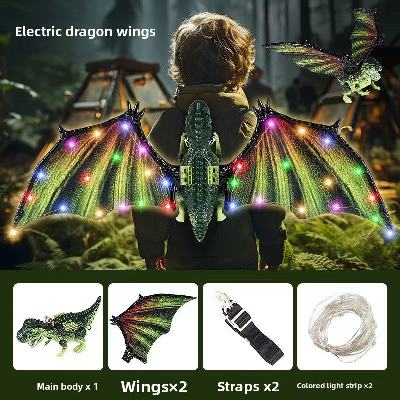 LED Light Up Moving Wings Toy