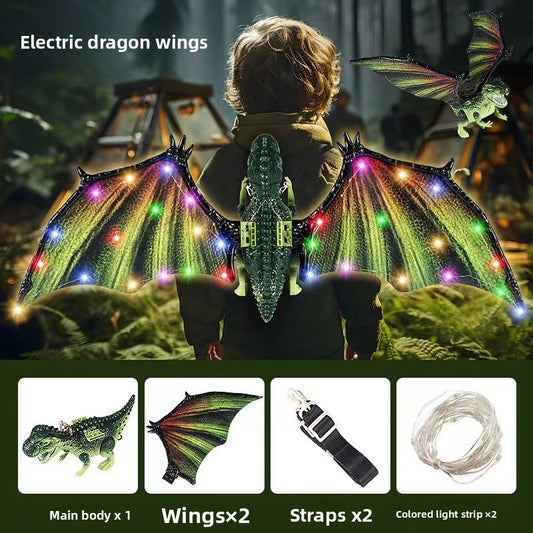 LED Light Up Moving Wings Toy