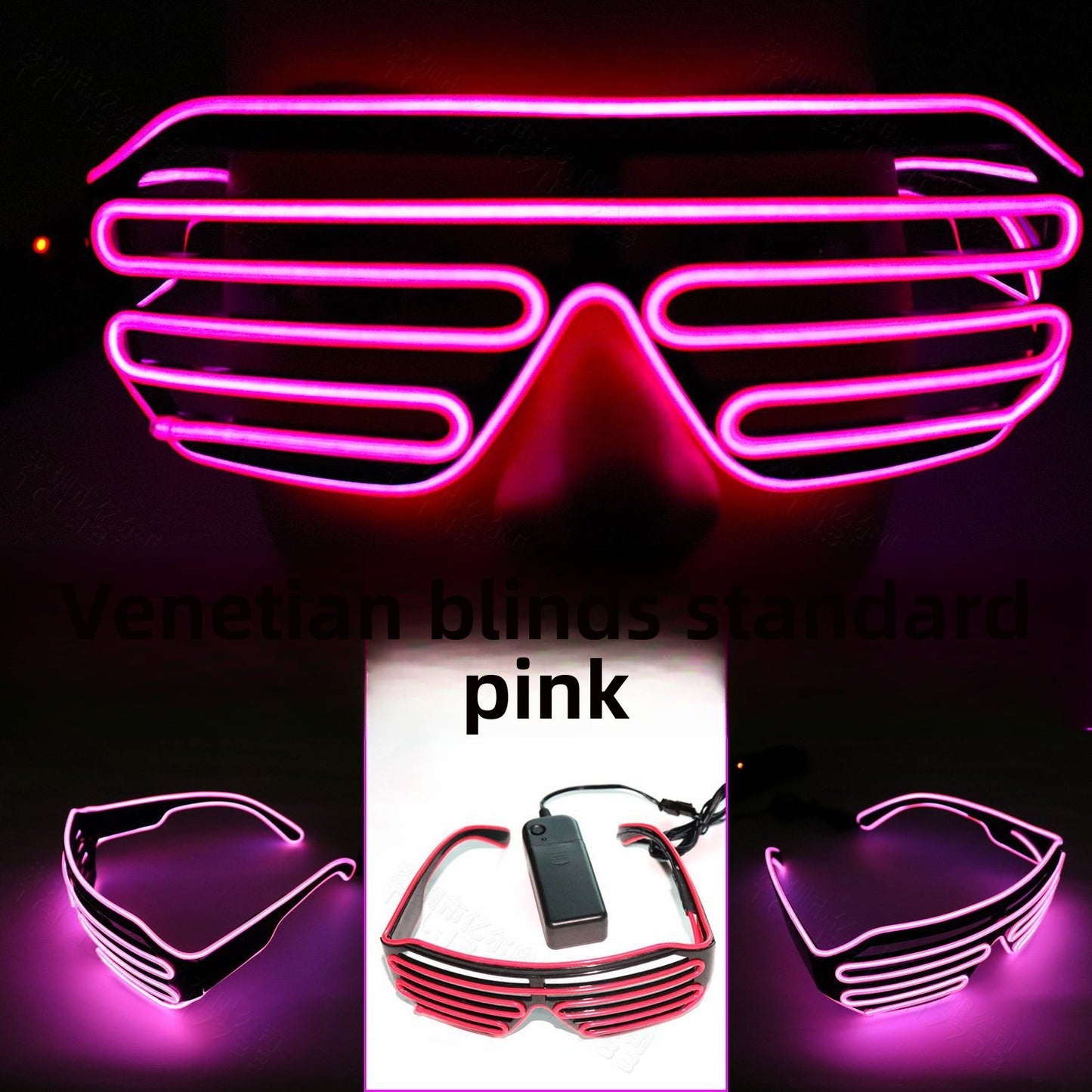LED Light Up Performance Glasses