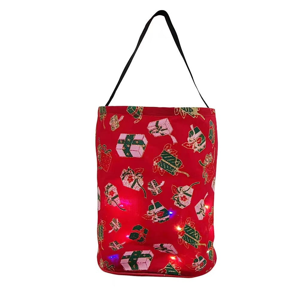 LED Light Up Pumpkin Party Bag