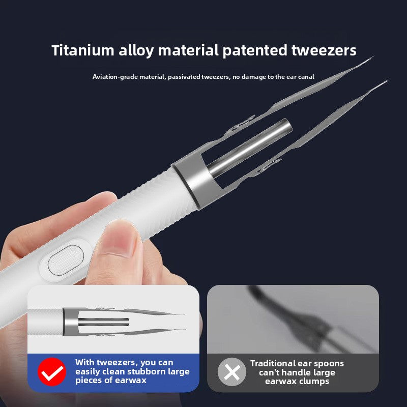 LED Lighted Ear Pick Cleaning Tool Set with Tweezers