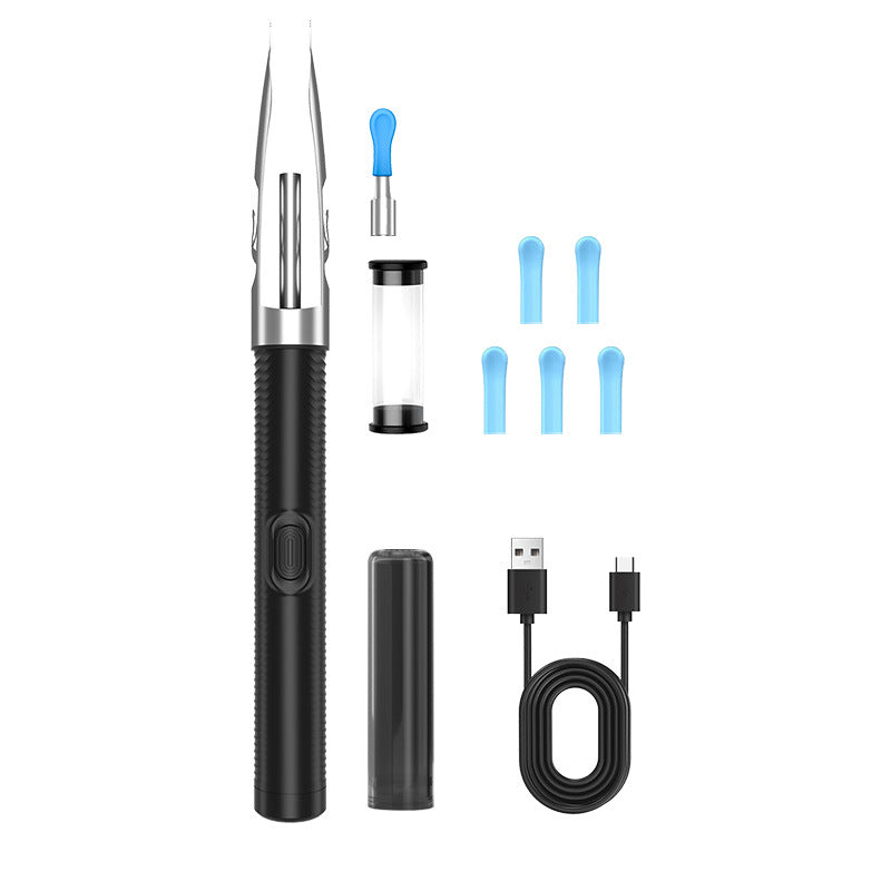 LED Lighted Ear Pick Cleaning Tool Set with Tweezers