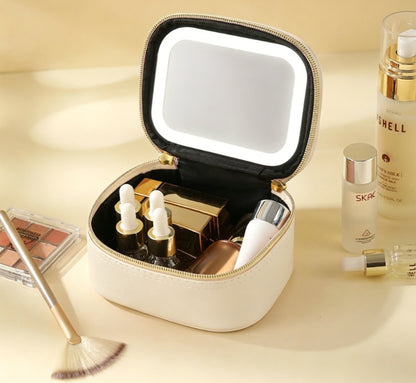 LED Lighted Makeup Bag