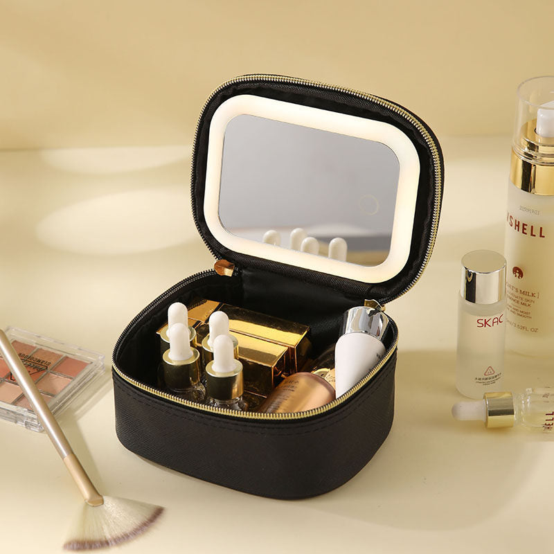LED Lighted Makeup Bag