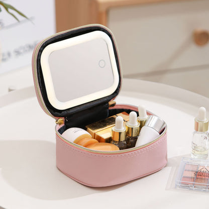 LED Lighted Makeup Bag
