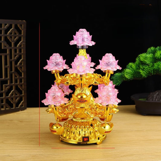 LED lotus lamp