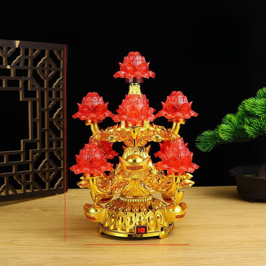 LED lotus lamp