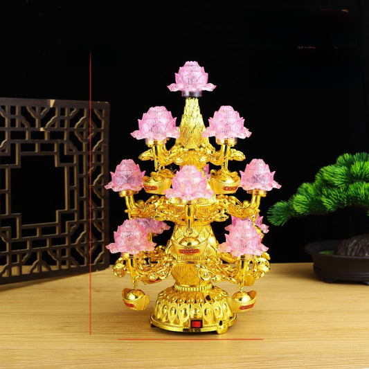 LED lotus lamp