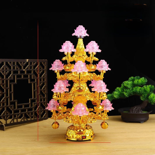 LED lotus lamp