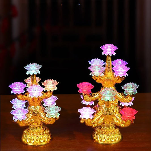 LED lotus lamp