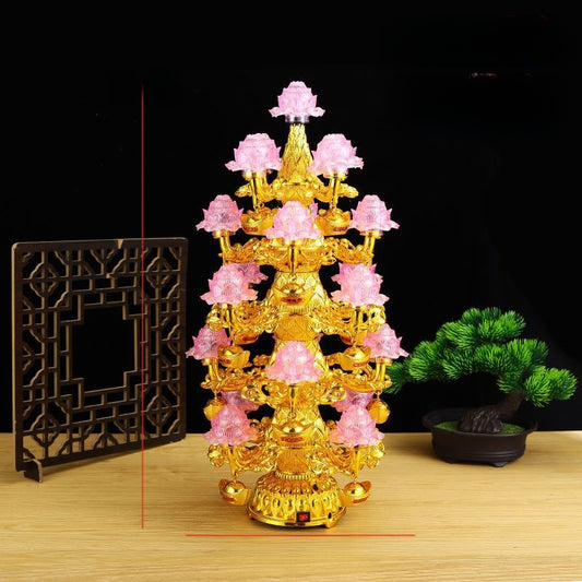 LED lotus lamp