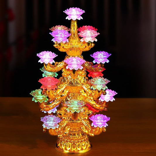 LED lotus lamp