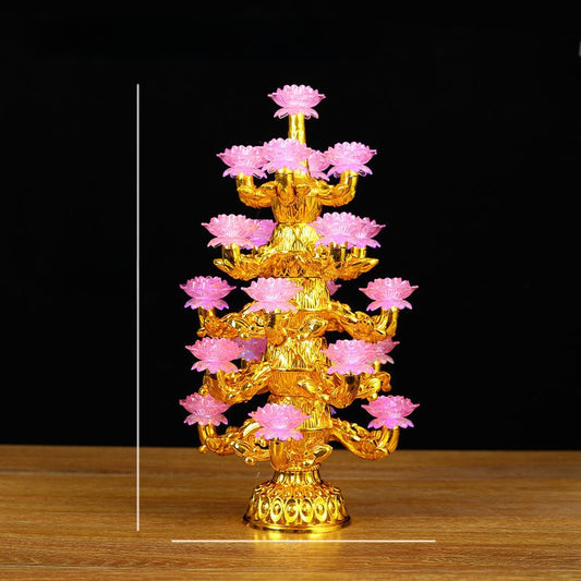 LED lotus lamp