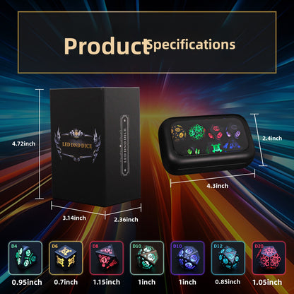 LED luminous dice