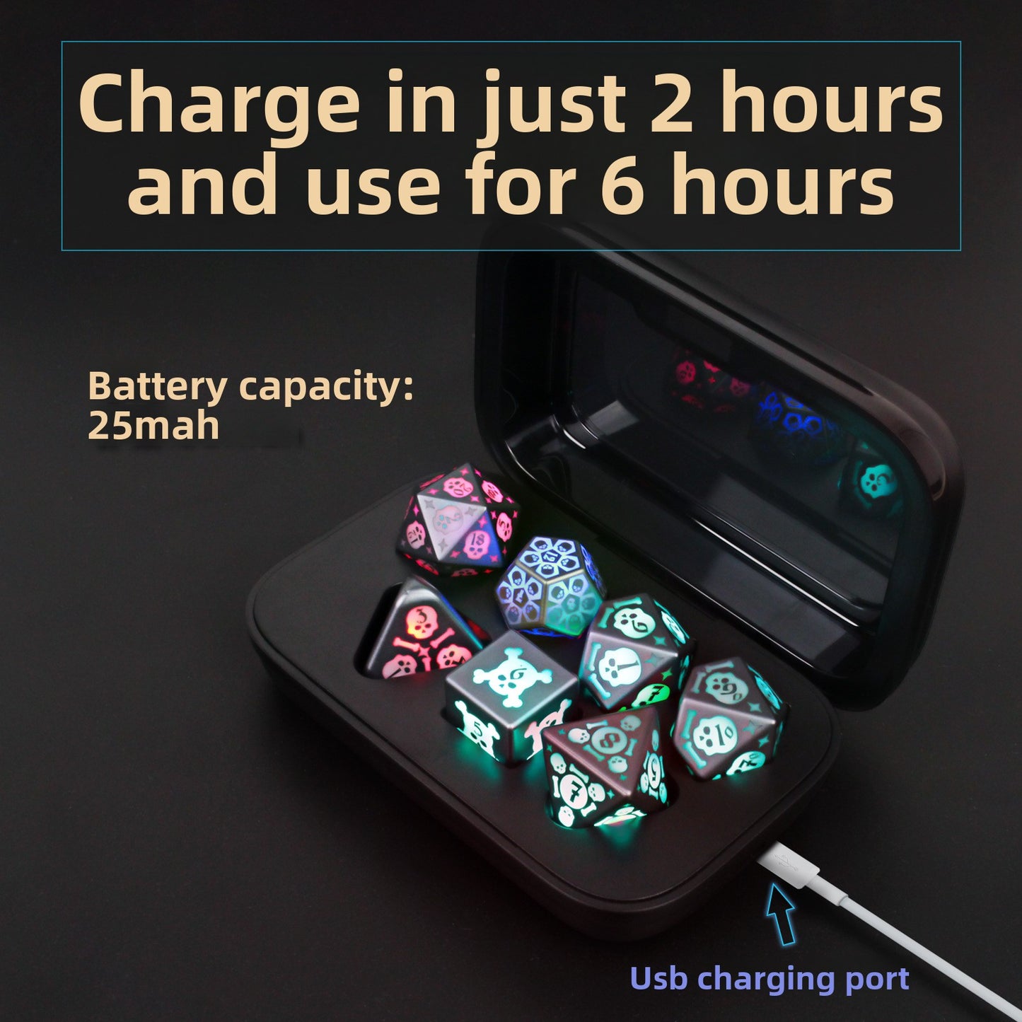 LED luminous dice