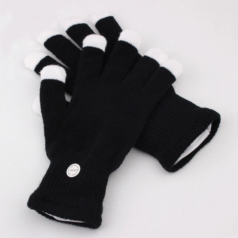 LED Luminous Gloves Multicolor Flash